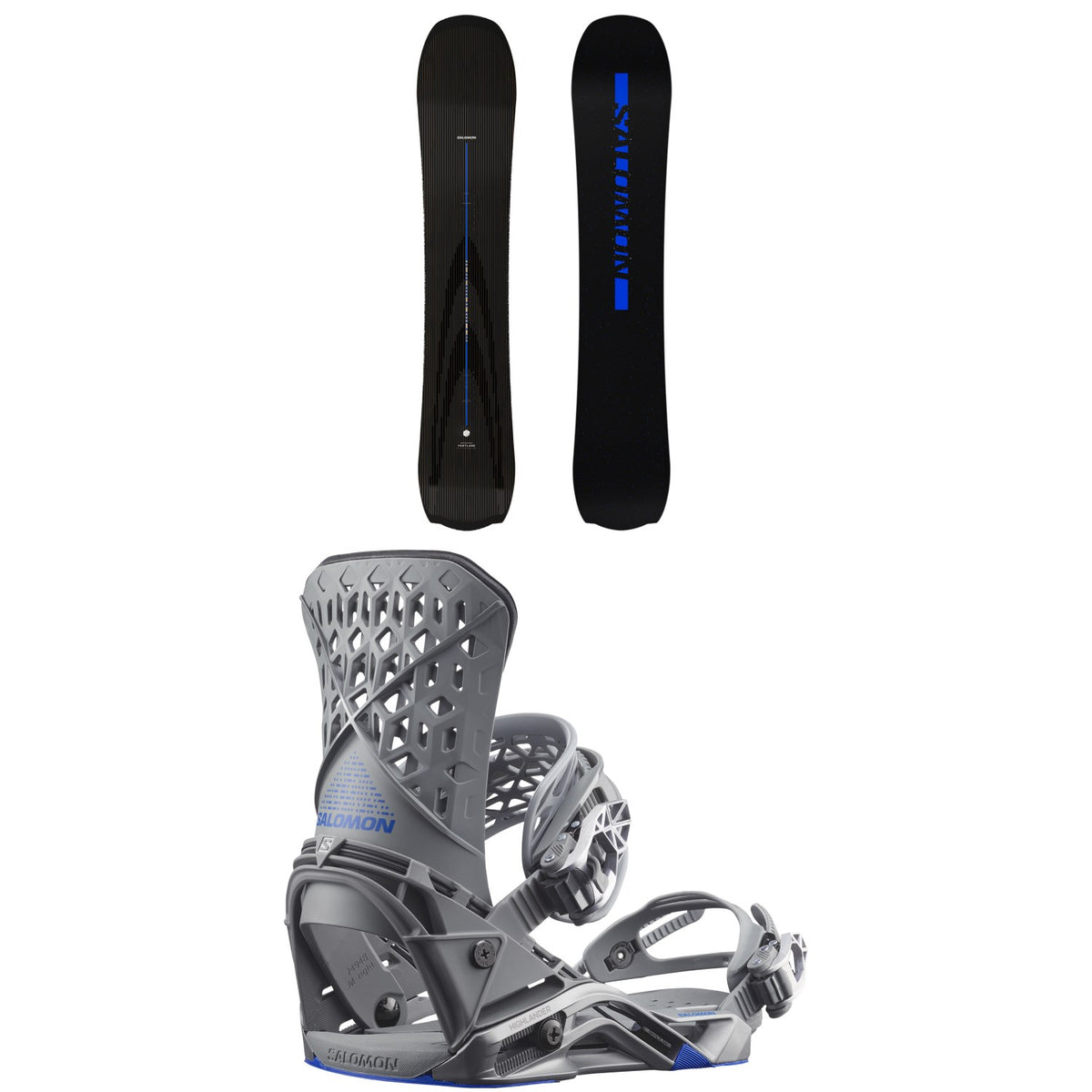 Salomon Fastlane Snowboard +  Highlander Snowboard Bindings 2027