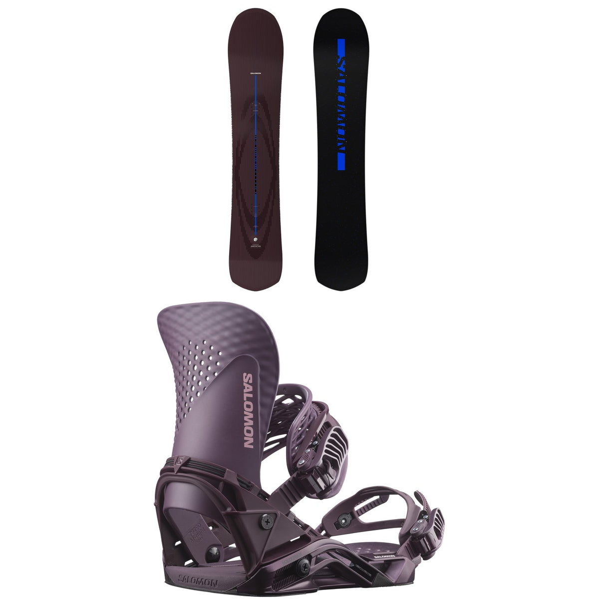 Salomon Indicator Snowboard + Hologram Snowboard Bindings 2027
