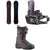 Salomon Indicator Snowboard + XA Supermatic Snowboard Bindings + Echo Dual Boa Snowboard Boots 2027