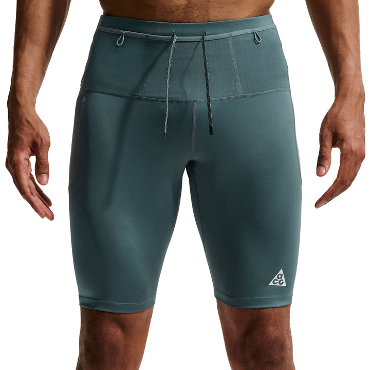 Nike ACG Dri-Fit ADV Laval Lops 1/2 Tights - Men's Mineral Slate/Summit White