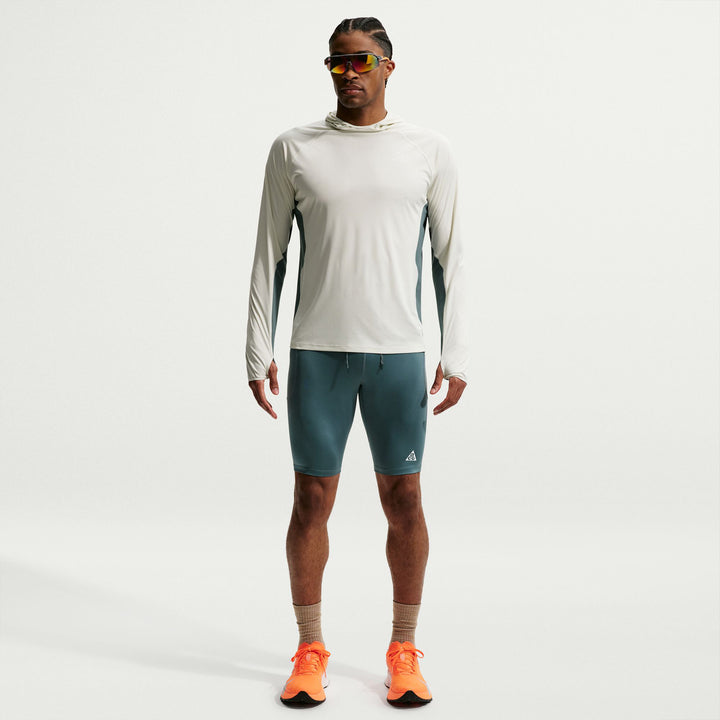 Nike ACG Dri-Fit ADV Laval Lops 1/2 Tights - Men's Mineral Slate/Summit White