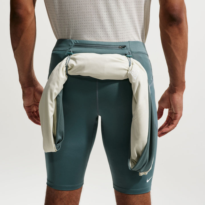 Nike ACG Dri-Fit ADV Laval Lops 1/2 Tights - Men's Mineral Slate/Summit White