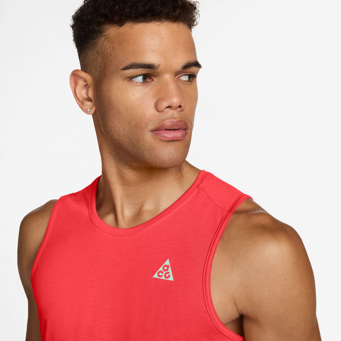 Nike ACG Dri-Fit ADV Solar Chase Tank Top - Men's Lt Crimson/Lt Crimson/Summit White