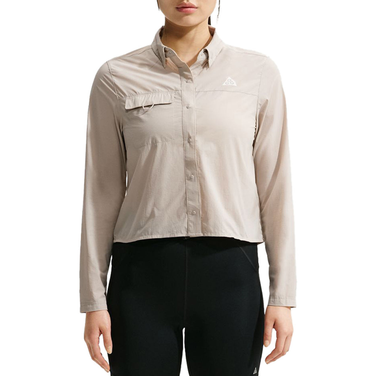 Nike ACG "Aireez" Long-Sleeve Top - Women's Cream II/Summit White