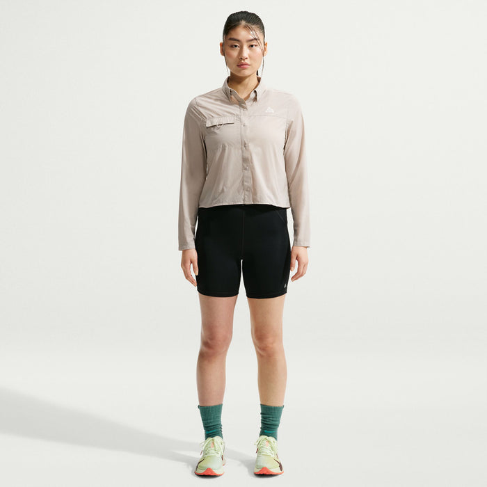 Nike ACG "Aireez" Long-Sleeve Top - Women's Cream II/Summit White