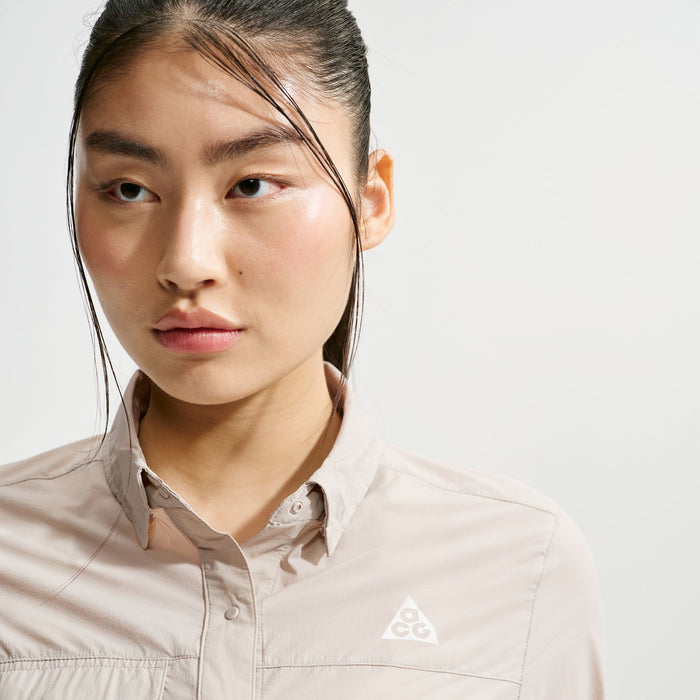 Nike ACG "Aireez" Long-Sleeve Top - Women's Cream II/Summit White