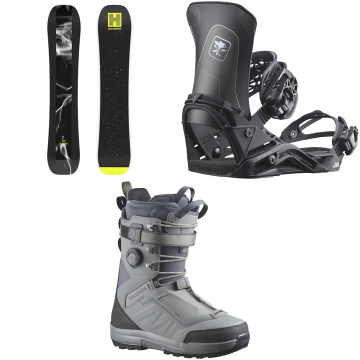 Salomon HPS - Louif Paradis Snowboard + District Pro Snowboard Bindings + Echo Lace SJ Boa Snowboard Boots 2027