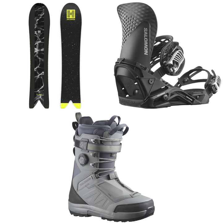 Salomon HPS - Wolle Nyvelt Fish Snowboard + Hologram Snowboard Bindings + Echo Lace SJ Boa Snowboard Boots 2027