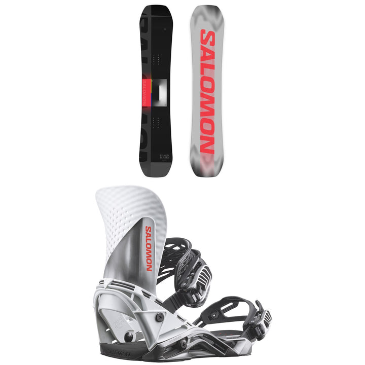 Salomon Huck Knife Pro Snowboard + Hologram Snowboard Bindings 2027