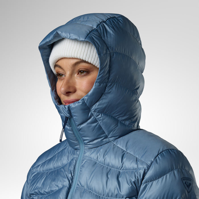 Rossignol Verok Down Hoodie Jacket - Women's Windward Blue