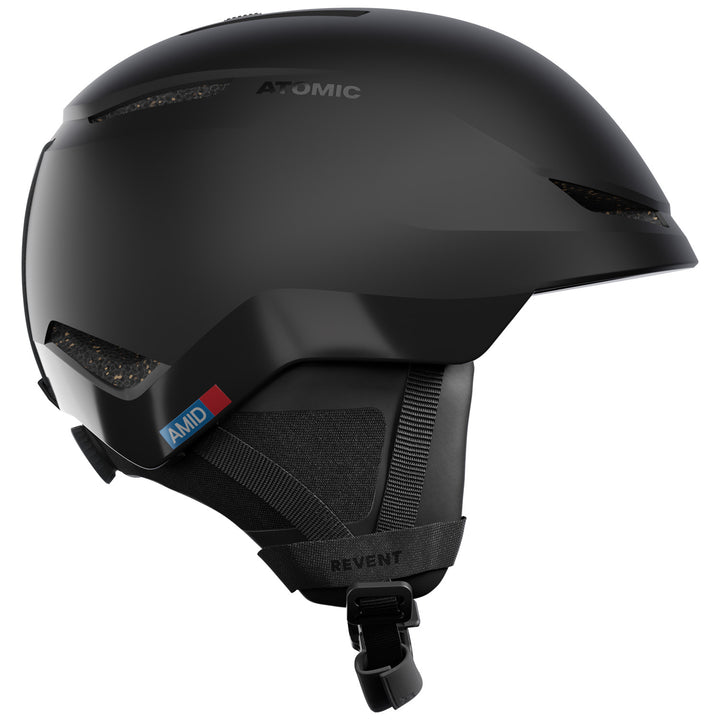 Atomic Revent Amid Round Fit Helmet Black