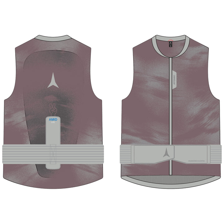 Atomic Live Shield Amid Lite Jr. Vest - Kids' Graphic/Concrete