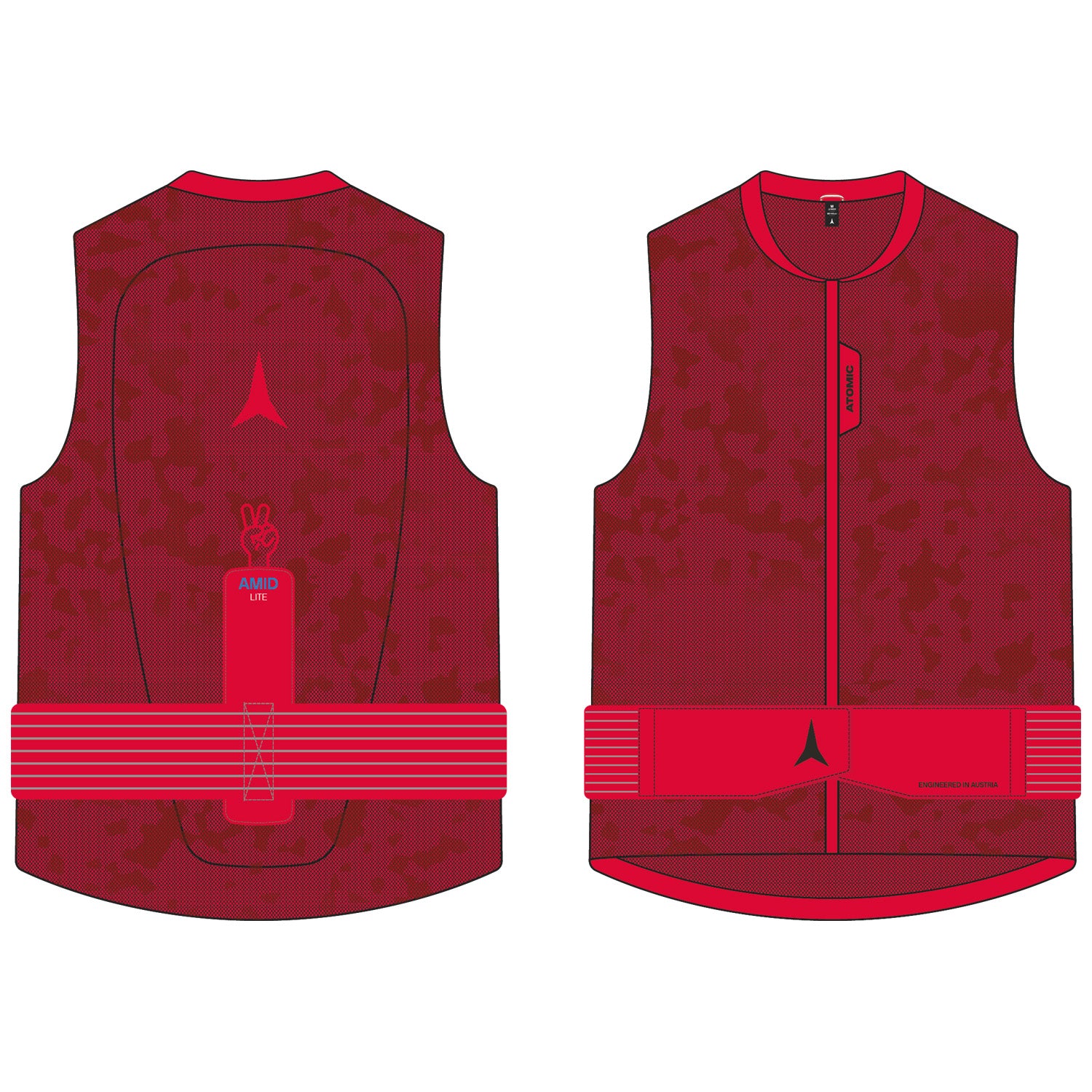 Atomic Live Shield Amid Lite Jr. Vest - Kids' – evo