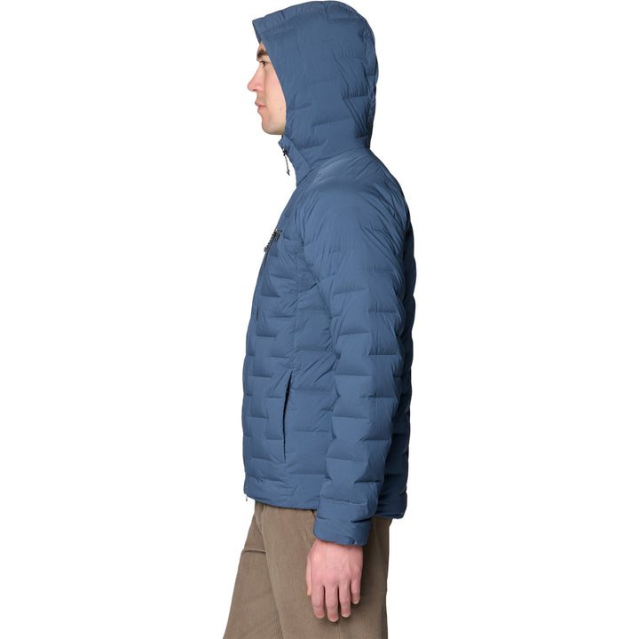 Mountain Hardwear StretchDown™ Hooded Jacket - Men's Astral Blue