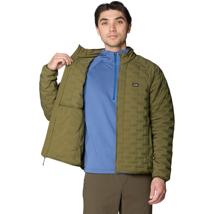 Mountain Hardwear Stretchdown™ Light Jacket - Men's Combat Green