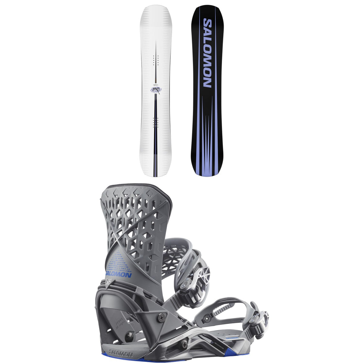 Salomon Assassin Snowboard + Highlander Snowboard Bindings 2027
