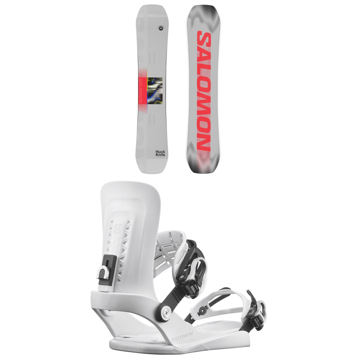 Salomon Huck Knife Snowboard + EDB Mindful Snowboard Bindings 2027
