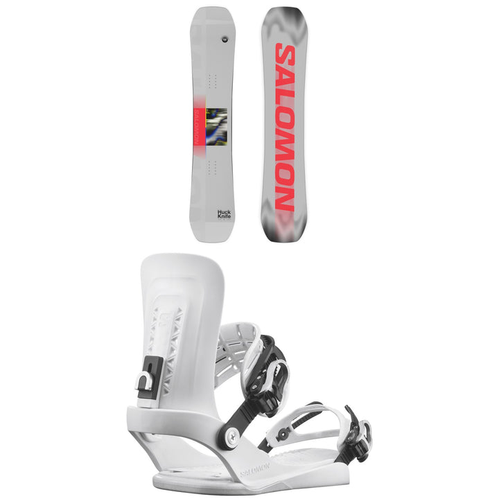 Salomon Huck Knife Snowboard + EDB Mindful Snowboard Bindings 2027