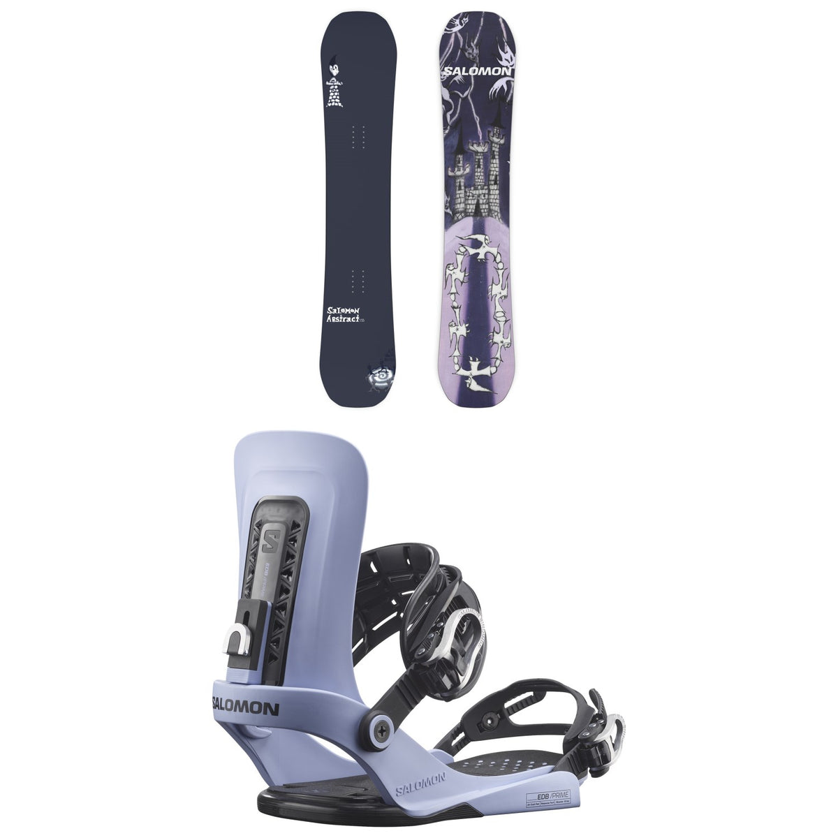 Salomon Abstract Snowboard + EDB Prime Snowboard Bindings 2027