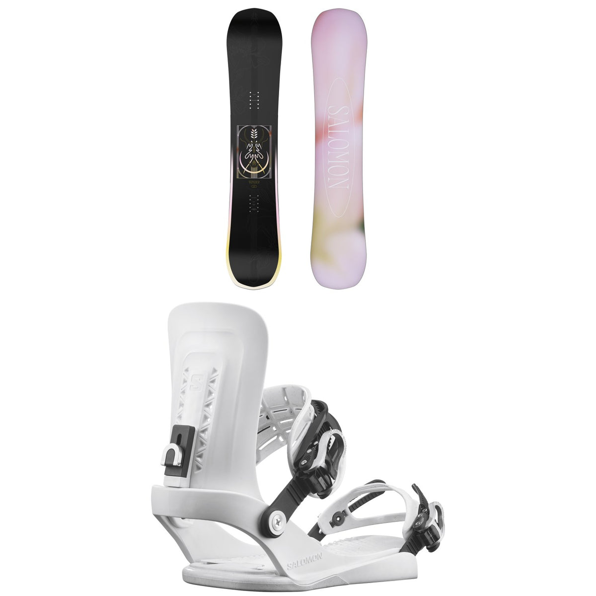 Salomon Wonder Snowboard + EDB Mindful Snowboard Bindings - Women's 2027