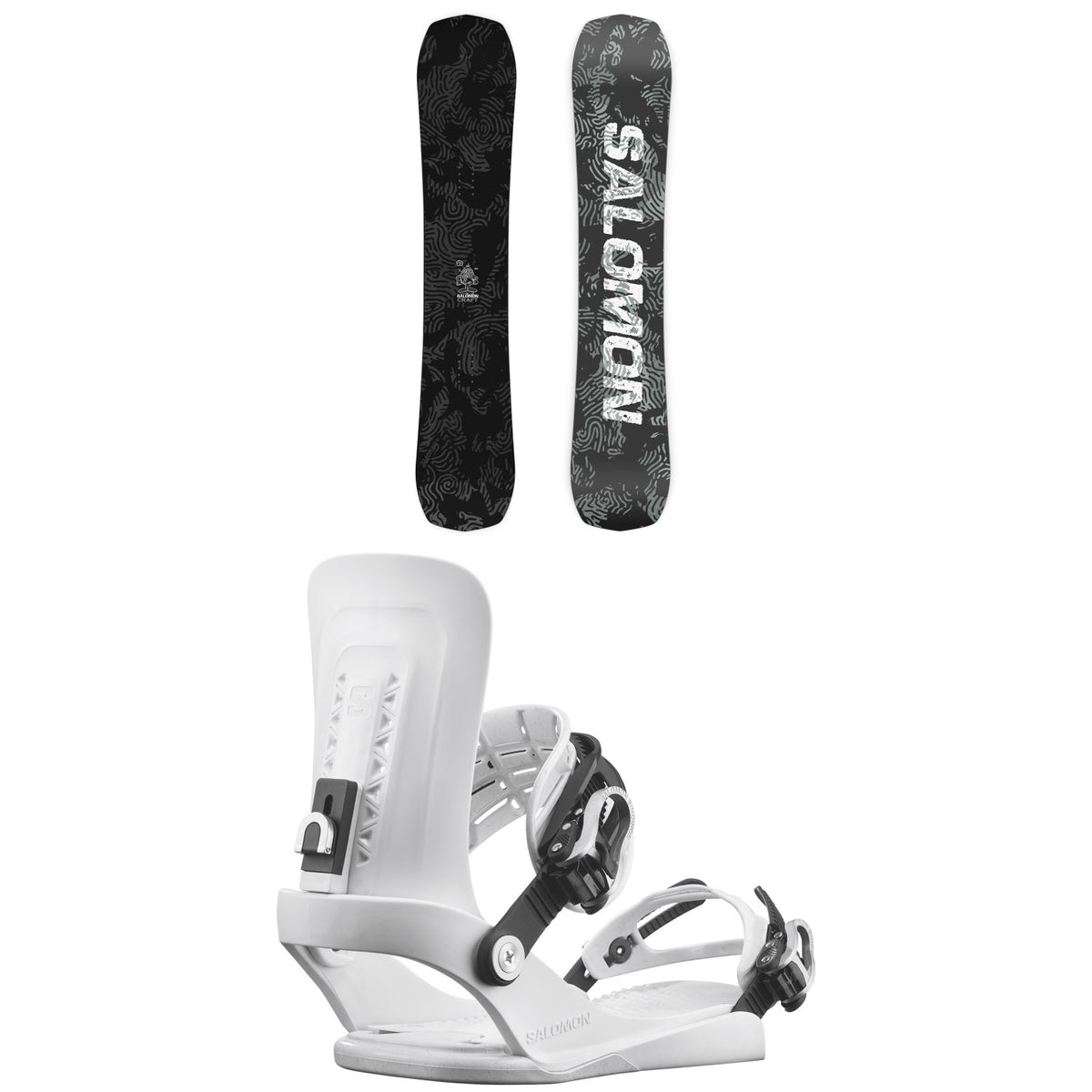 Salomon Craft Snowboard + EDB Mindful Snowboard Bindings 2027