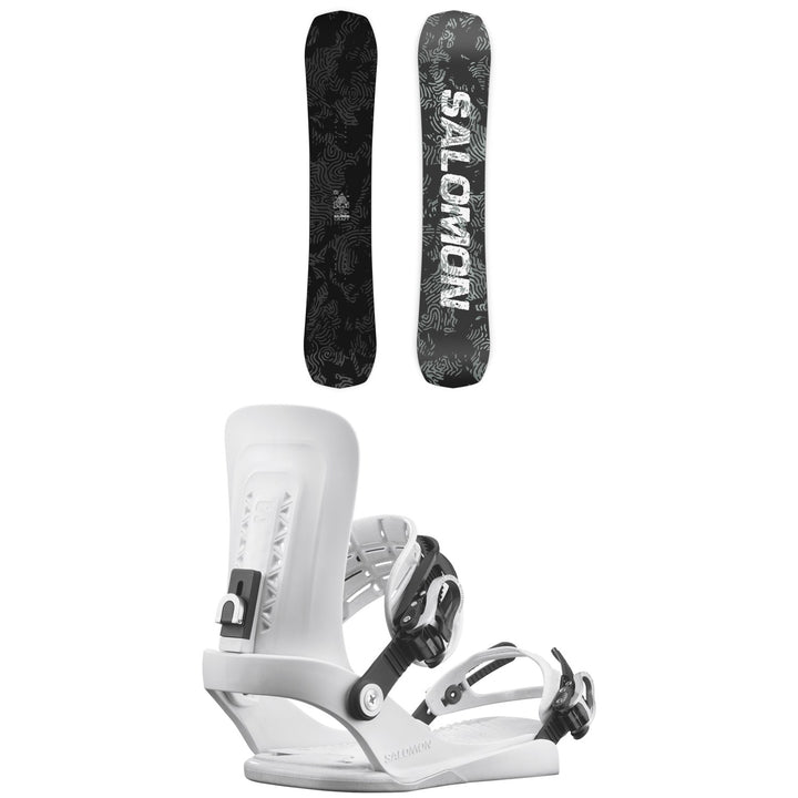 Salomon Craft Snowboard + EDB Mindful Snowboard Bindings 2027