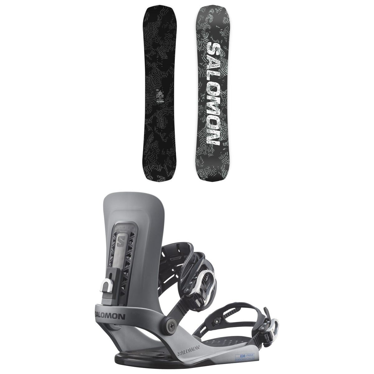 Salomon Craft Snowboard + EDB Prime Snowboard Bindings 2027