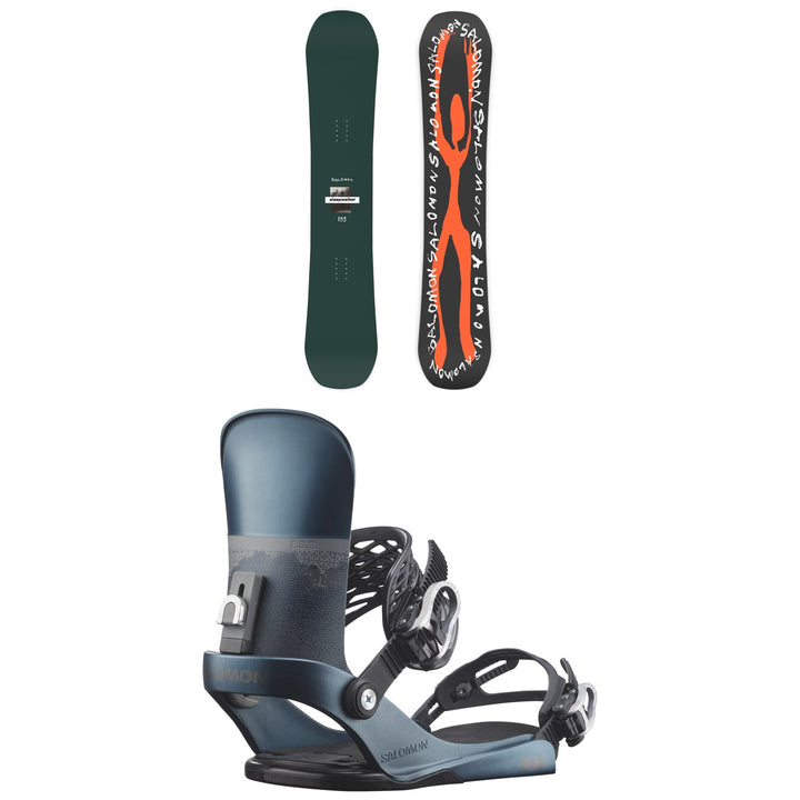 Salomon Sleepwalker Snowboard + EDB Snowboard Bindings 2027