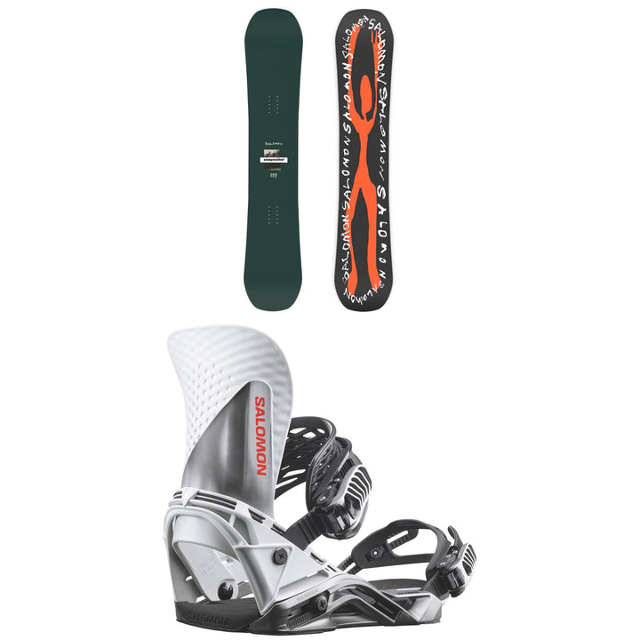 Salomon Sleepwalker Snowboard + Hologram Snowboard Bindings 2027