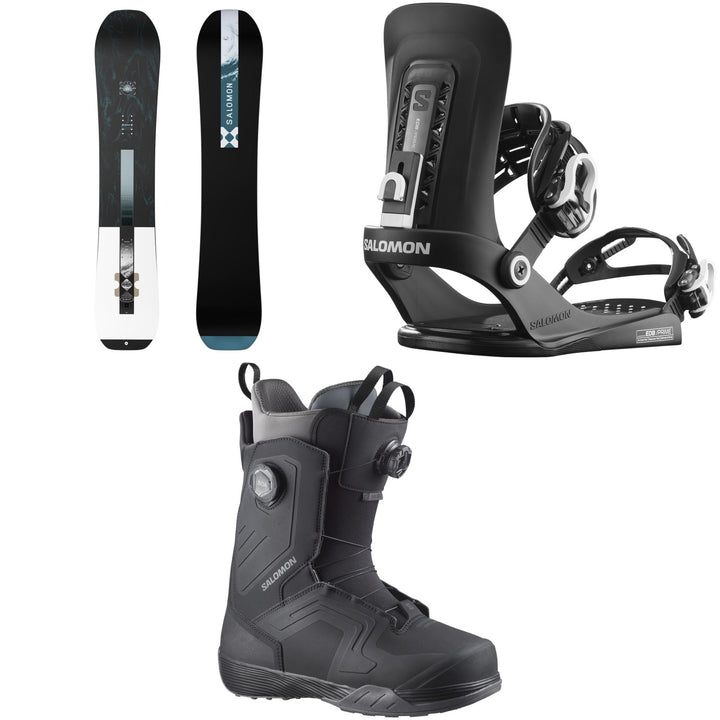 Salomon Sight Snowboard + EDB Prime Snowboard Bindings + Dialogue Dual Boa Snowboard Boots 2027