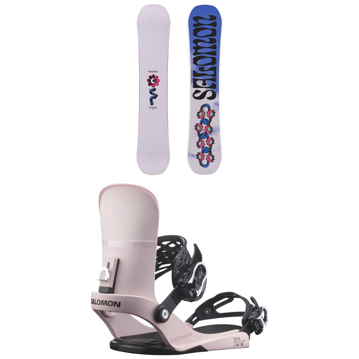 Salomon Oh Yeah Snowboard + EDB Snowboard Bindings - Women's 2027