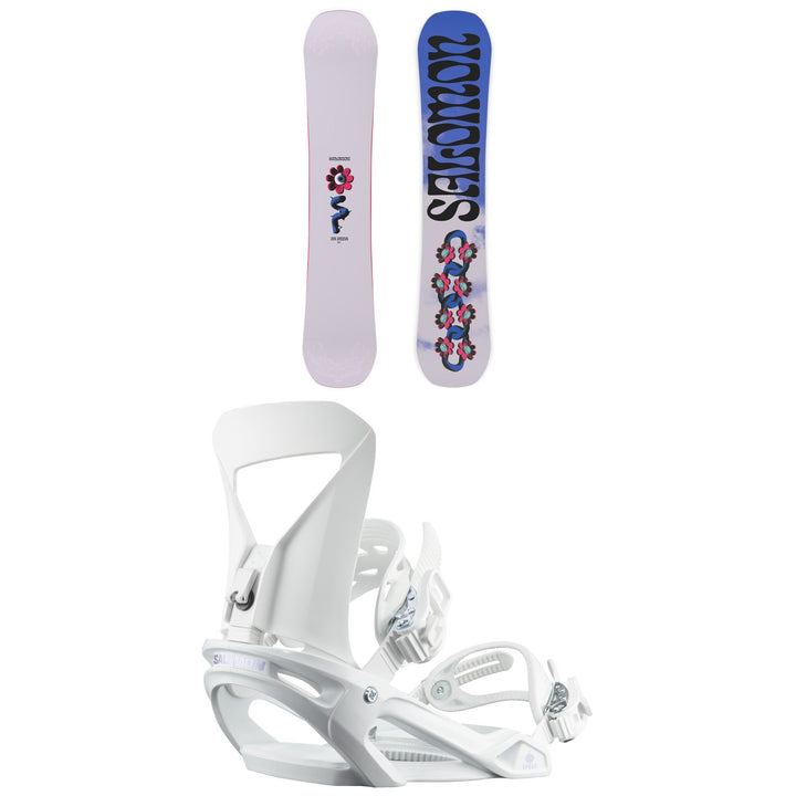 Salomon Oh Yeah Snowboard + Spell Snowboard Bindings - Women's 2027