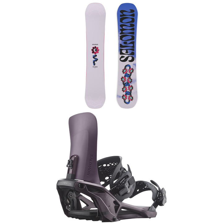 Salomon Oh Yeah Snowboard + XA Supermatic Snowboard Bindings - Women's 2027