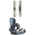 Salomon Kickback Snowboard + EDB Snowboard Bindings 2027