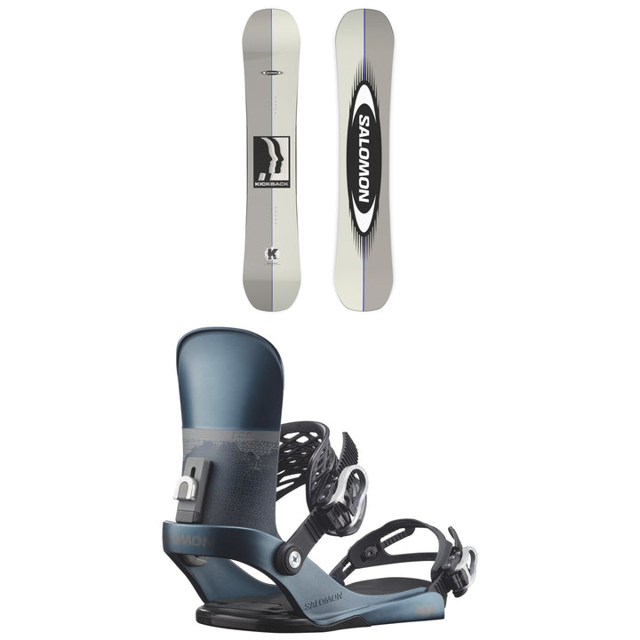 Salomon Kickback Snowboard + EDB Snowboard Bindings 2027
