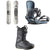 Salomon Kickback Snowboard + EDB Snowboard Bindings + Faction Boa Snowboard Boots 2027