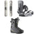 Salomon Kickback Snowboard + EDB Prime Snowboard Bindings + X Approach Lace SJ Boa Snowboard Boots 2027