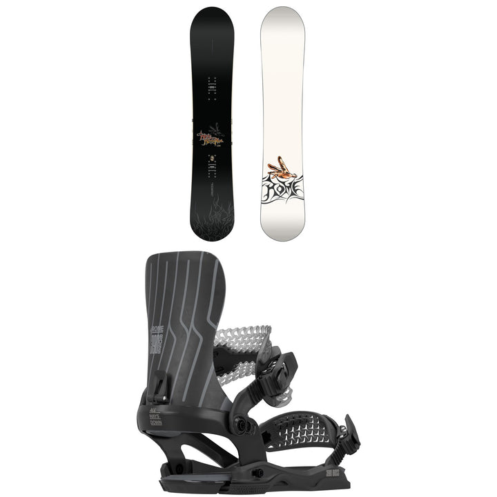 Rome Rene Pro Snowboard + 390 Boss AW Snowboard Bindings 2027