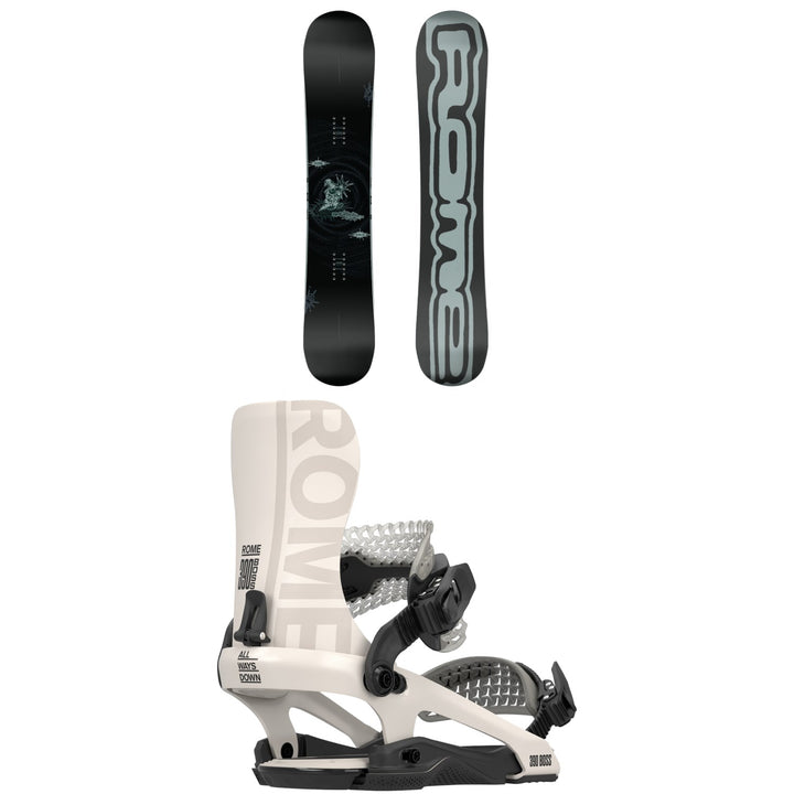 Rome Artifact Pro Snowboard + 390 Boss FW Snowboard Bindings 2026