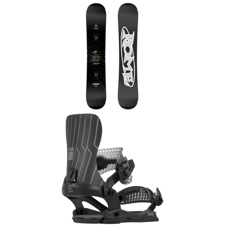 Rome Artifact Pro Snowboard + 390 Boss AW Snowboard Bindings 2027