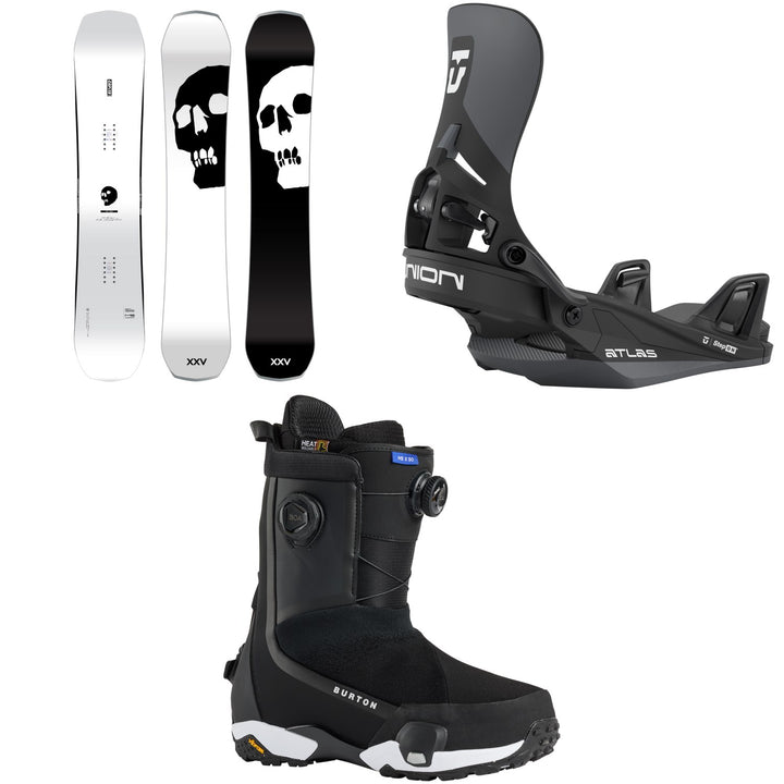 CAPiTA The Black Snowboard of Death Snowboard + Union Atlas Step On Snowboard Bindings + Burton Highshot X Step On Snowboard Boots 2026