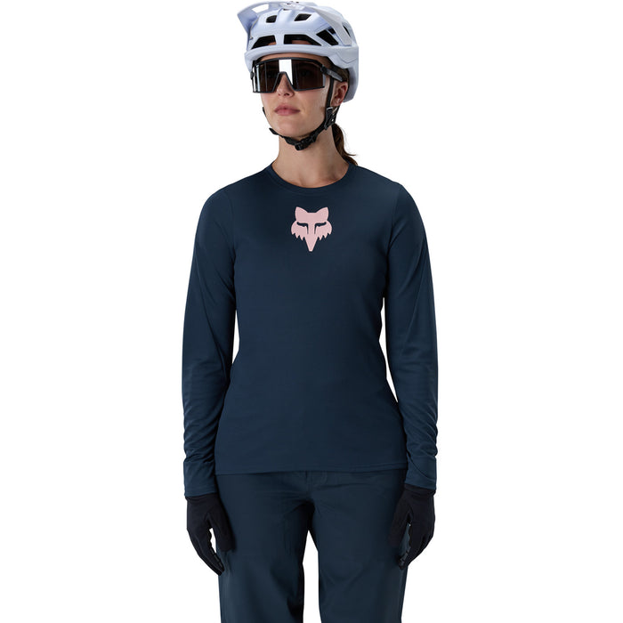 Fox Racing Ranger Long-Sleeve Jersey - Women's Fox Head Galaxy Blue