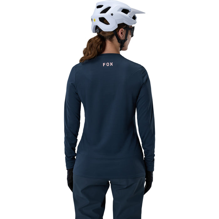 Fox Racing Ranger Long-Sleeve Jersey - Women's Fox Head Galaxy Blue