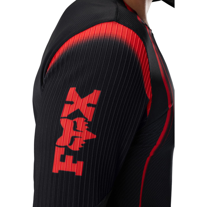 Fox Racing Flexair Long-Sleeve Goldstone SE Jersey Black