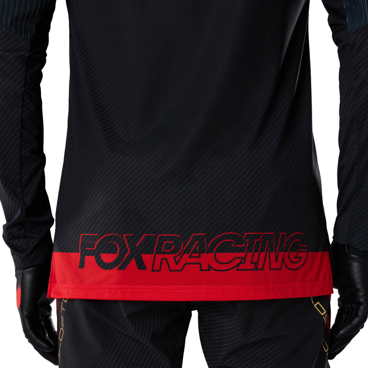Fox Racing Flexair Long-Sleeve Goldstone SE Jersey Black