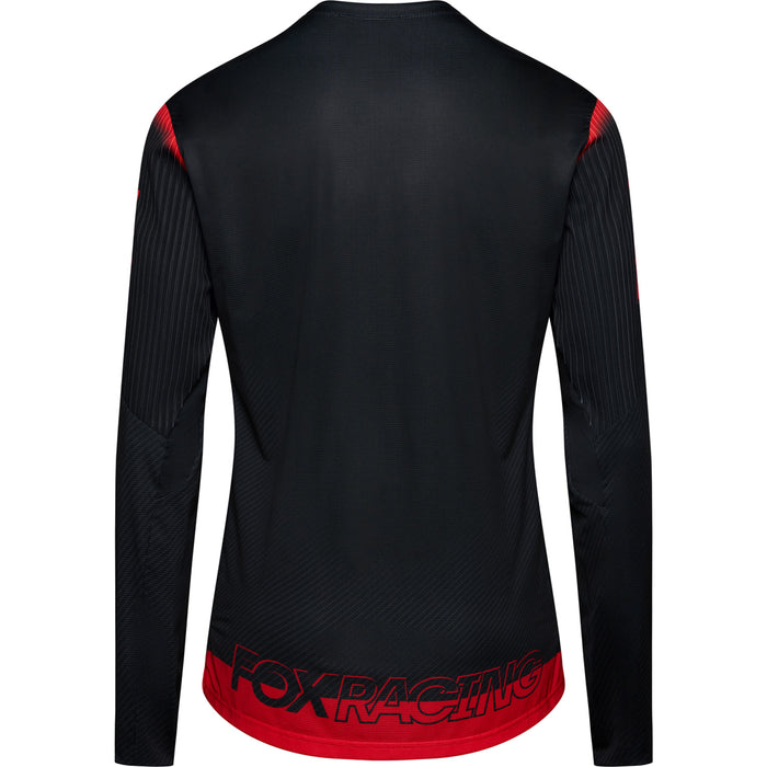 Fox Racing Flexair Long-Sleeve Goldstone SE Jersey Black