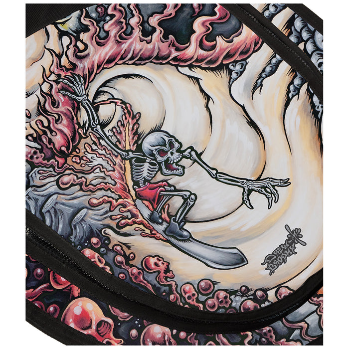 Dakine Daylight DLX X Mayhem Thruster Surfboard Bag Mayhem Marron/Stone