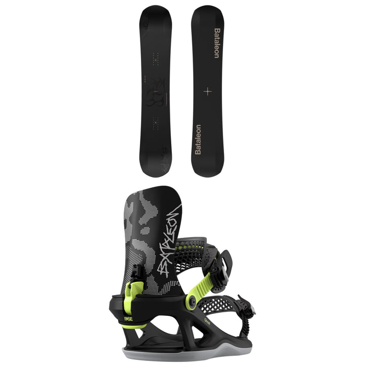 Bataleon Evil Twin+ Snowboard + Ghost FASE Snowboard Bindings 2027