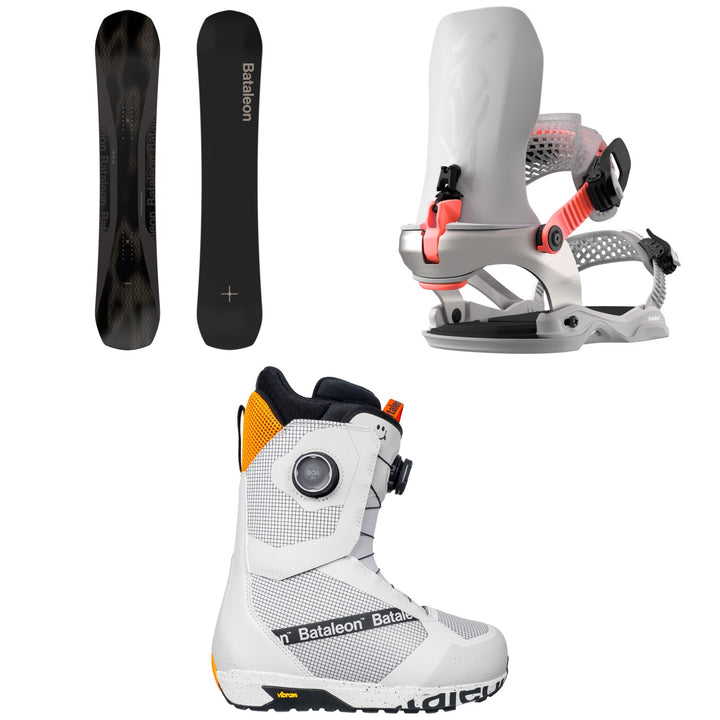 Bataleon Goliath+ Snowboard + Blaster AW FASE Snowboard Bindings + Salsa Double Boa Snowboard Boots 2027