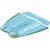 Dakine Team Elima Surf Traction Pad Adriatic Blue/White